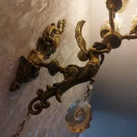 دیوارکوب برنز طرح فرشته|لوستر و چراغ آویز|تهران, فیروزآبادی|دیوار
