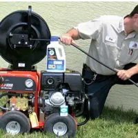 لوله بازکنی بافنربرقی رفع گرفتگی فاضلاب