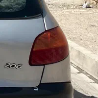 چراغ خطر ۲۰۶ فابریک فرانسوی با اینه استوک