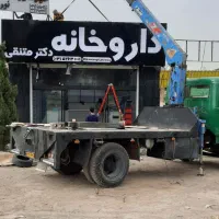 جرثقیل دکل بلند|خدمات حمل و نقل|فولادشهر, سایت صنعتی کاوه|دیوار