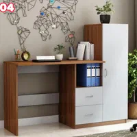 میز تحریر با کشو، کتابخانه، شلف (سری ۱)|میز تحریر و کامپیوتر|رشت, ولکس|دیوار
