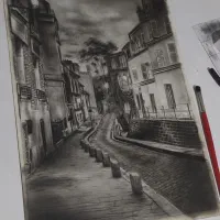 آموزش حرفه ای سیاه قلم و سفارش طراحی چهره|خدمات آموزشی|زنجان, |دیوار