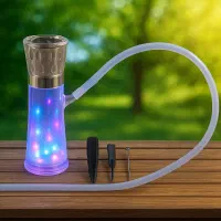 قلیون مسافرتی Moon king LED|کلکسیون و سرگرمی|تهران, تجریش|دیوار