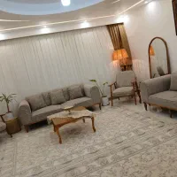 مبل کلاسیک راحتی نیمه استیل۷نفره توسی رنگ|مبلمان خانگی و میز عسلی|همدان, |دیوار