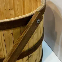 سطل چوبی|صنایع دستی و سایر لوازم تزئینی|لار, |دیوار