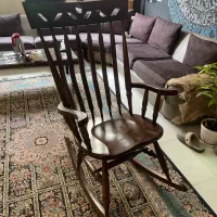 صندلی راک چوب راش