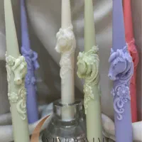 شمع قلمی اسب گلی نماد سال و نوروز ۴۰۵