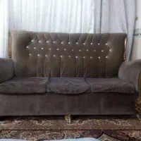 یک دست مبل راحتی|مبلمان خانگی و میز عسلی|سمنان, |دیوار