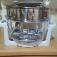 هوا پز فلیوروی توربو درحد نو با وسایل وکارتون|اجاق گاز و لوازم برقی پخت‌وپز|فولادشهر, B4|دیوار