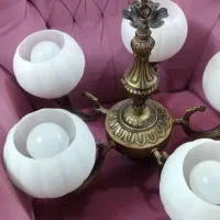 لوستر پنج شاخه|لوستر و چراغ آویز|قنوات, |دیوار