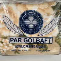 پتوی پر گلبافت سایز 220*160 نو