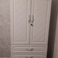 فروش تخت و کمد ست سفید