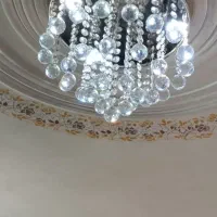 دو عدد لوستر کریستالی|لوستر و چراغ آویز|همدان, |دیوار