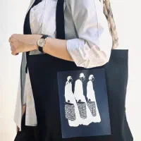 توت بگ کتان برزنت ساک پارچه ای با چاپ اختصاصی