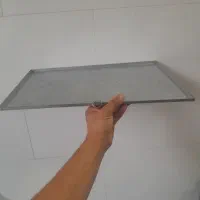 سینی قفس پرنده فلزی