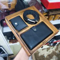 ست چرم گاوی مردانه