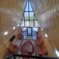 کلبه چوبی جکوزی دار نوساز محمودآباد|اجارهٔ کوتاه‌مدت ویلا و باغ|محمودآباد, |دیوار