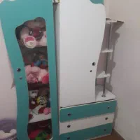 دو عدد کمد بچگانه وایستاده آویز لباس