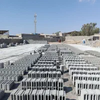 کارگاه دلجم  بلوک 20 سانتی و 10 سانتی سیمان موجوده