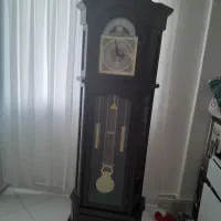 ساعت چوبی ایستاده تمام چوب راش