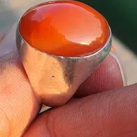 انگشتر عقیق سرخ