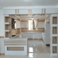 کابینت MDF و هایبر‌گلاس