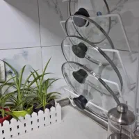 نگهدارنده ۳ و ۴ طبقه درب قابلمه کابینتی و دیواری|آب‌چکان و نظم‌دهنده ظروف|تهران, تهرانپارس شرقی|دیوار