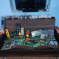 موتور سردرب آسانسور،برد ،کنتاکتور،سوییچ