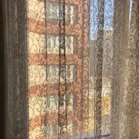 پرده تور استری پرده و دستک