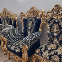 مبل سلطنتی ۱۰ نفره|مبلمان خانگی و میز عسلی|دورود, |دیوار