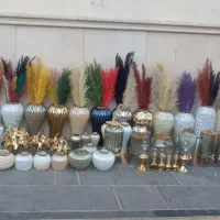 گل و گلدان رنگ ثابت