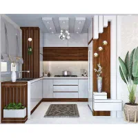 کابینت mdf/ تیک آبی|مصالح و تجهیزات ساختمان|پرند, فاز ۲|دیوار