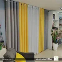 ترکیب پرده های ساده رنگ های متفاوت|پرده، رانر، رومیزی|تبریز, |دیوار