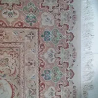 فرش ماشینی دور ابریشم بافت کاملا تمیز ‌‌|فرش|تهران, شهرک فرهنگیان|دیوار
