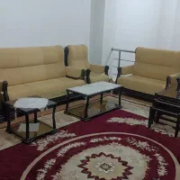 مبلمان 7نفره، 1میز و4 عدد جلو مبلی + اشانتیون|مبلمان خانگی و میز عسلی|ابهر, |دیوار