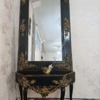 ساعت دیواری وآینه وکنسول