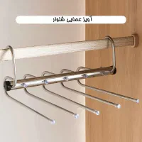آویز عصایی استیل pants /برای انواع شلوار و ...|بندرخت و رختآویز|تهران, تهرانپارس شرقی|دیوار