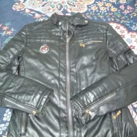 کاپشن چرم سایز 40 لارج|لباس|شاهرود, |دیوار