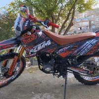 موتور تریل فلات طرح KTM