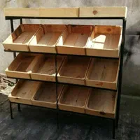 استندهای میوه چوب و فلز|فروشگاه و مغازه|تهران, خلیج فارس|دیوار