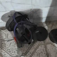دمبل و کش پیلاتس و میله بارفیکس