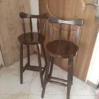 صندلی اپن تمام چوب طرح لهستانی ۲ عدد