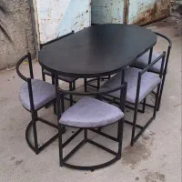 جلو مبلی غذاخوری میز|میز و صندلی غذاخوری|مشهد, سید رضی|دیوار