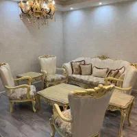 مبل ۷ نفره و میز ناهار خوری ۸ نفره برند سلامی