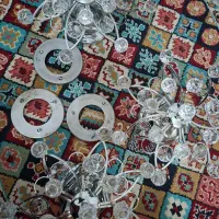 سه عدد لوستر سقفی