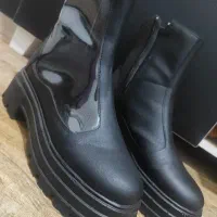 نیم بوت زنانه شیک شیشه ای