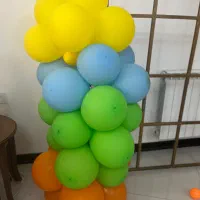 بادکنک های آماده برای تولد و مجالس|اسباب‌بازی بچه|آمل, |دیوار