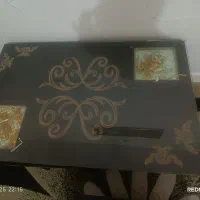 میز جلو مبلی همراه با عسلی