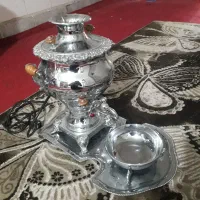 سماور برقی برنجی|سماور، چای‌ساز، قهوه‌ساز|اسلام‌شهر, شهرک مهدیه|دیوار