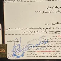 ساندرو اتومات ۹۷ رنگ دارد|خودرو سواری و وانت|اندیشه, شهرک مریم|دیوار